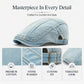 🧢✨Unisex Vintage Distressed Beret Flat Cap