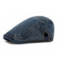 🧢✨Unisex Vintage Distressed Beret Flat Cap