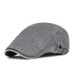 🧢✨Unisex Vintage Distressed Beret Flat Cap