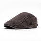 🧢✨Unisex Vintage Distressed Beret Flat Cap