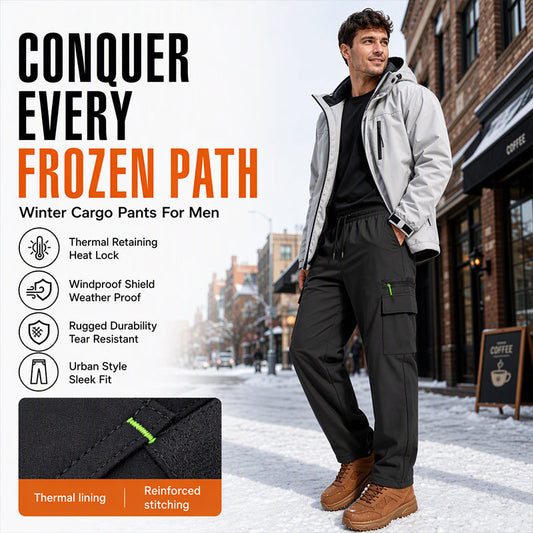 ⏳LAST DAY SALE ONLY ￡17.99!!✨❄ Built for Cold Days | Men’s Windproof Thermal Outdoor Pants