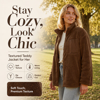 Women's Winter Warm Zip-Up Coat