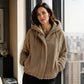 🔥LAST DAY SALE 70% OFF👍✨☁️Soft & Skin-Friendly, Everyday Casual🧥 Women's Hooded Jacket – Comfortable Fabric & Relaxed Fit ✨