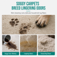 🔥LAST DAY SALE £7.99!!💞50K+ SOLD! 🥩🍴 50% OFF!Waterless Fabric and Carpet Cleaner