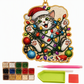 ⏳LAST DAY SALE ONLY￡6.99!🔥🎅Christmas Pearl Art Hanging Ornament DIY Kit