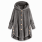 🖤Black Friday Sale:50% OFF🖤🌸Loose Plus-Size, Durable & Versatile🧥 Women's Fleece Hooded Coat