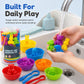 💗LAST DAY SALE 50% OFF🎁 Colour Me Smart! Counting & Sorting Play Set 🌈 | Fun Educational Toy with Bowls, Tweezers & Storage Tub for Colour Matching, Number Play & Creative Hands-On Learning 🧠✨