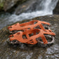 ⏳LAST DAY SALE ONLY ￡9.99!!❄️ 18-Teeth Stainless Steel Crampons — Flexible Silicone Frame & Double-Chain 🏔️