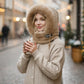 Women's 3-in-1 Winter Hooded Scarf Mask