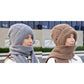 🔥LAST DAY SALE £6.99!!💞✨ Winter’s Sweet Little Luxury | Clever All-in-One Knit Hat & Scarf Set 🤍❄️ Soft twisted knit, keeps head and neck cosy without bulky layers🧣