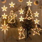 ⏳LAST DAY SALE ONLY ￡7.99!!🎄❄️ DIY Christmas Snowflake Suction Cup LED Lights ✨ | Battery Operated, Warm & Multi-Colour, Window Suction Lights, Christmas Home & Party Decor