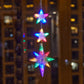 ⏳LAST DAY SALE ONLY ￡7.99!!🎄❄️ DIY Christmas Snowflake Suction Cup LED Lights ✨ | Battery Operated, Warm & Multi-Colour, Window Suction Lights, Christmas Home & Party Decor