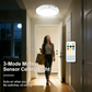 🔥⏳LAST DAY SALE ONLY ￡13.99!!💡3-Mode Motion Sensor Ceiling Light – Rechargeable, Magnetic, Wireless