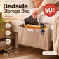 🏆Surprise Price: Only £7.99!!!🛏️💼Bedside Hanging Storage Bag‑Multi‑Pocket Bed Caddy Organizer, Felt Hanging Pouch for Dorm Bunk Bed Hold Tablet Book Phone Stationery